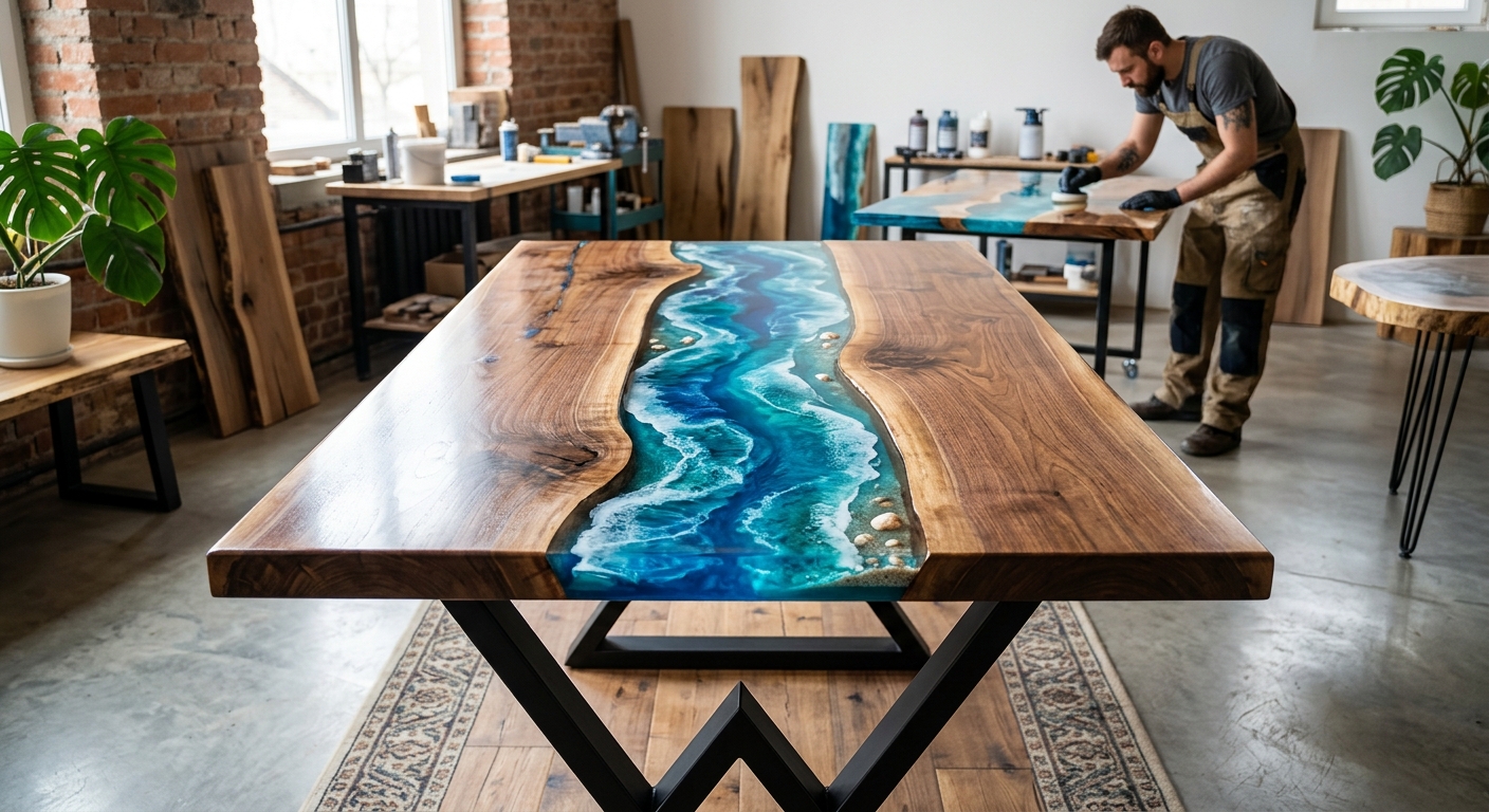 epoxy river